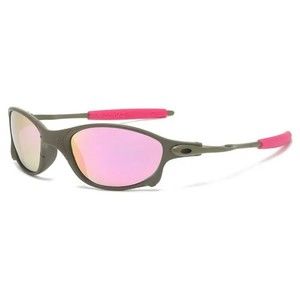 Pink Sport Sunglasses sun glasses Goggles UV400 Windproof sunglasses for women